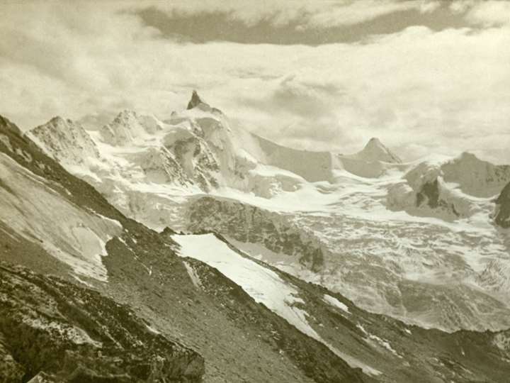 The Zinalrothorn from the Tracuit Hut, Valais